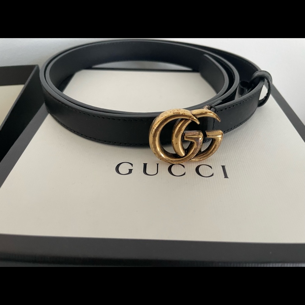 Gently worn gucci  belt.